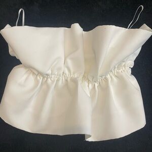 Elegant Cream Women's Top
